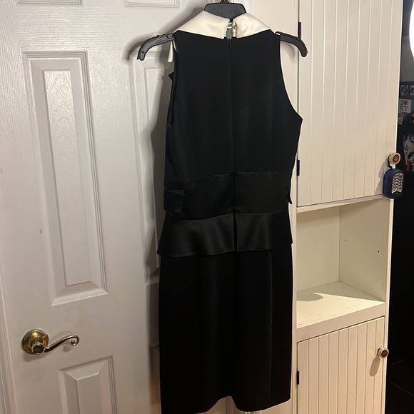 Black and white tuxedo style dress. Great fit. - Picture 7 of 7